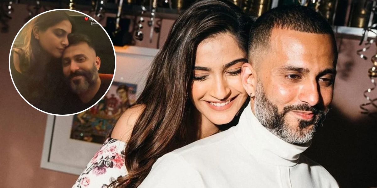 Hubby Anand Ahuja shares an unseen cosy selfie with Sonam Kapoor to wish her a happy birthday